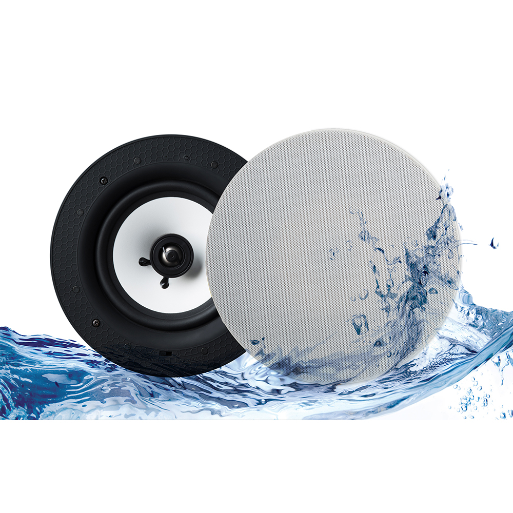 Lithe Audio Bluetooth IP44 Rated Bathroom 6.5" Ceiling Speaker (PAIR